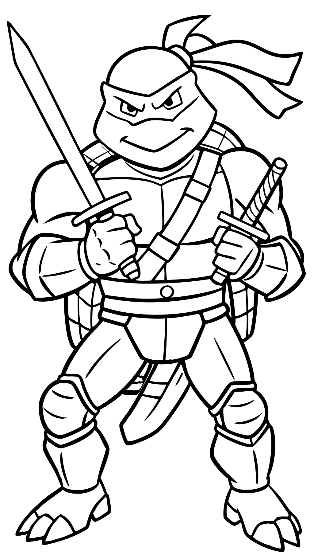 tmnt coloring pages leonardo